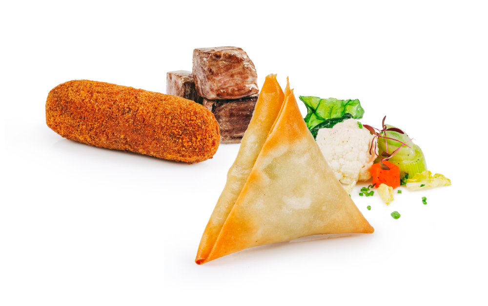 Pack 100UN - Croquetes e Chamuças - produto